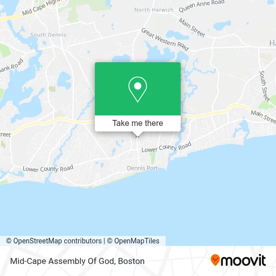 Mid-Cape Assembly Of God map