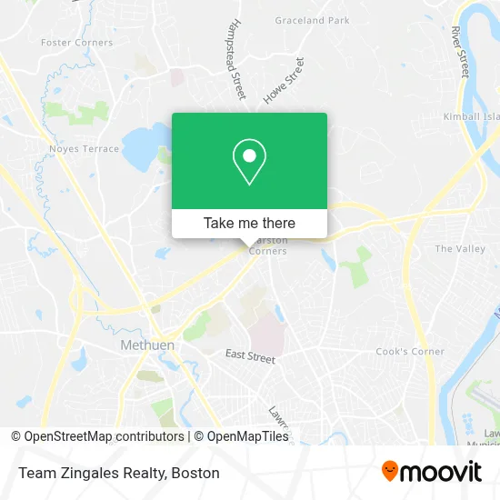 Team Zingales Realty map