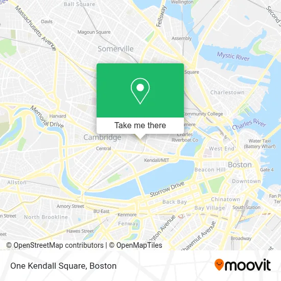 One Kendall Square map