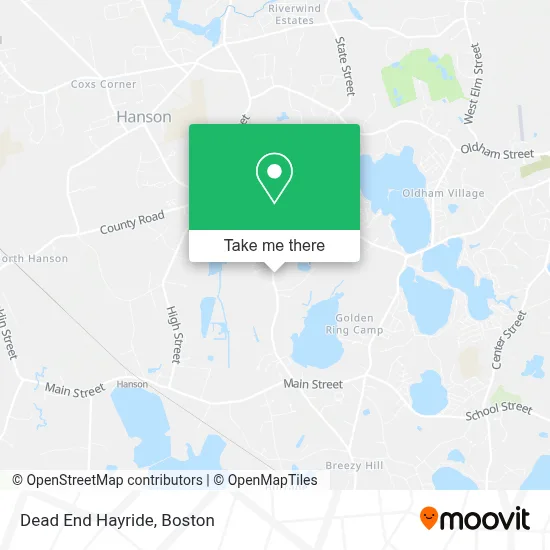 Dead End Hayride map