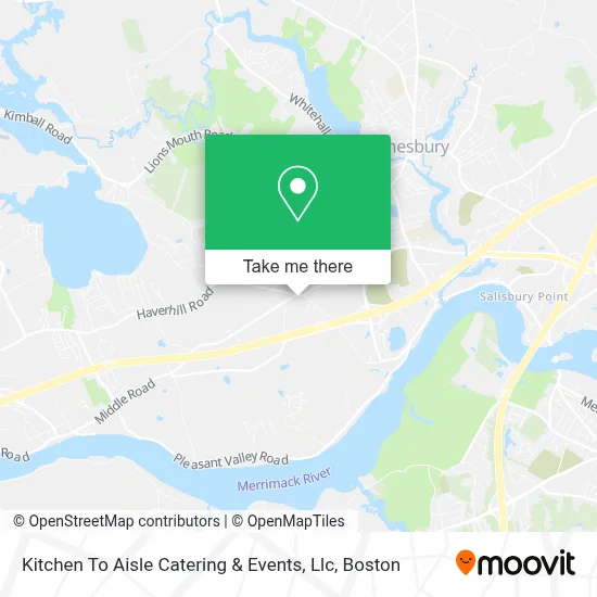 Kitchen To Aisle Catering & Events, Llc map