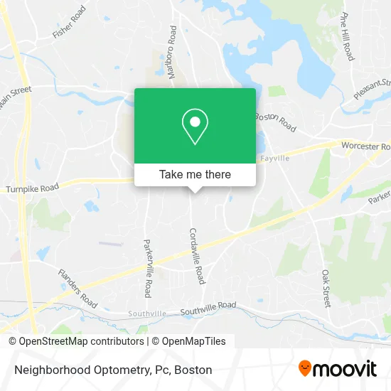 Neighborhood Optometry, Pc map