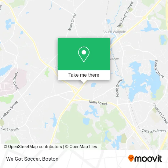 We Got Soccer map