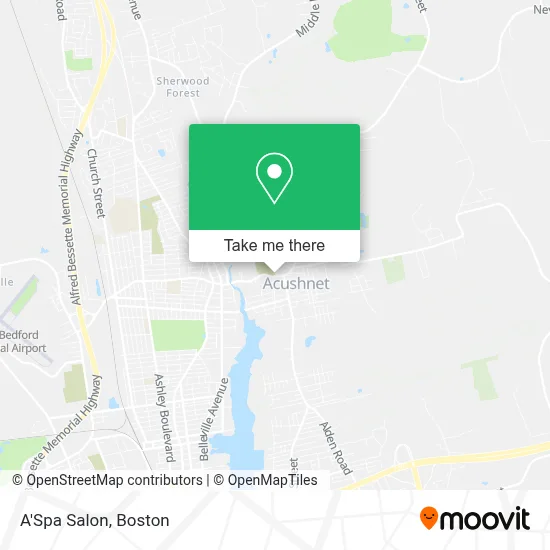 A'Spa Salon map