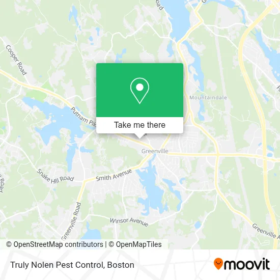 Truly Nolen Pest Control map