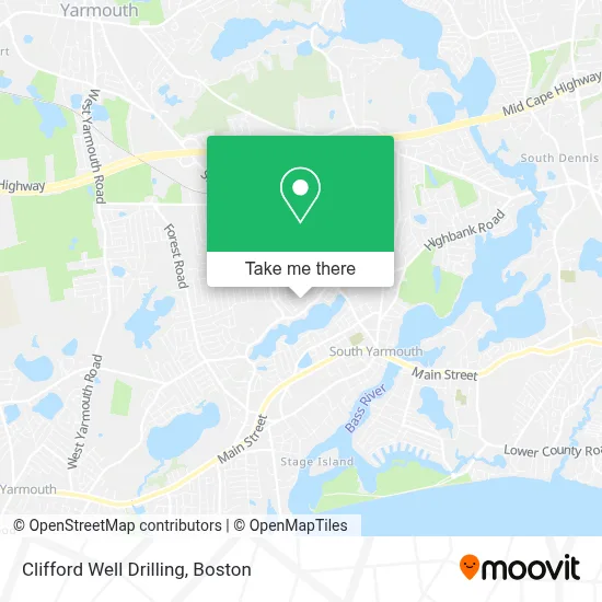 Clifford Well Drilling map