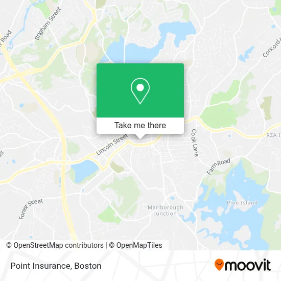 Point Insurance map