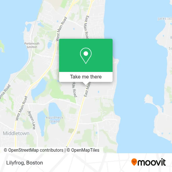 Lilyfrog map