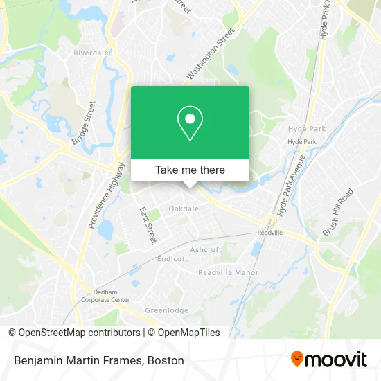 Benjamin Martin Frames map