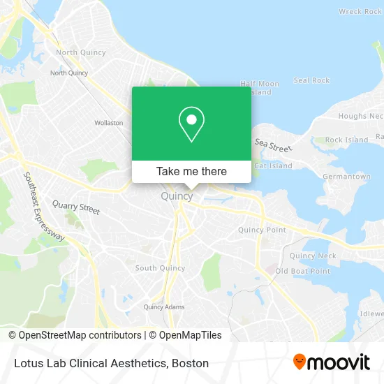 Lotus Lab Clinical Aesthetics map