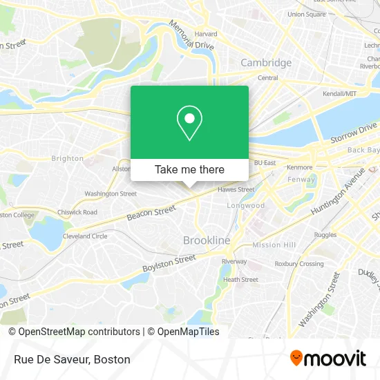 Rue De Saveur map