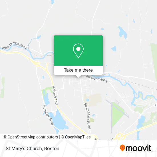 St Mary's Church map