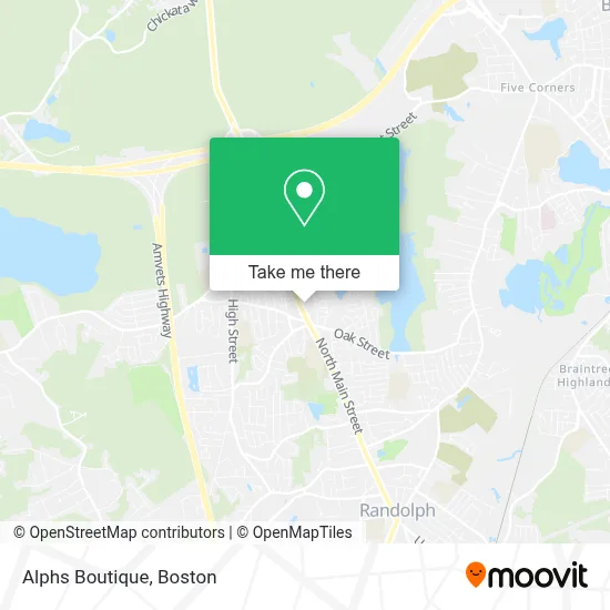 Alphs Boutique map