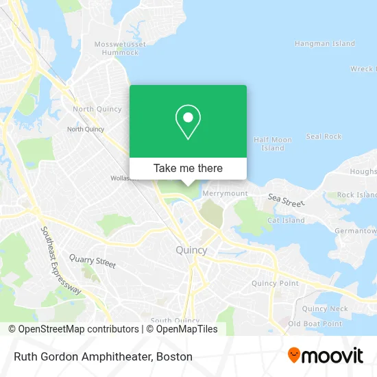 Ruth Gordon Amphitheater map