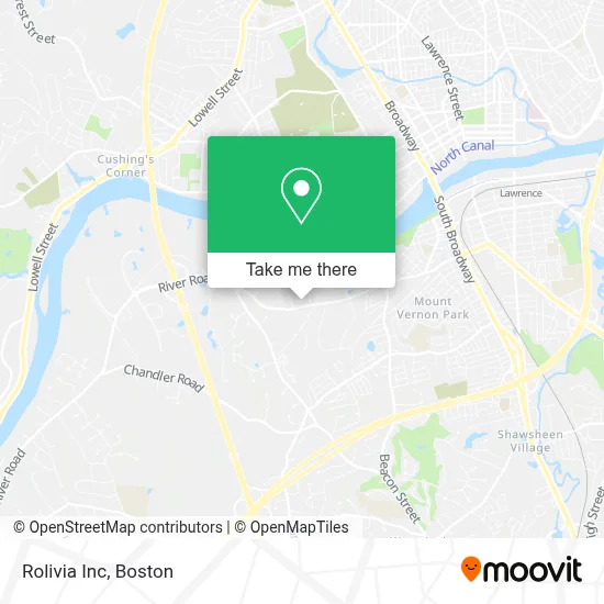 Rolivia Inc map