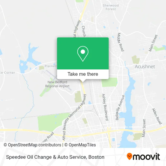 Speedee Oil Change & Auto Service map