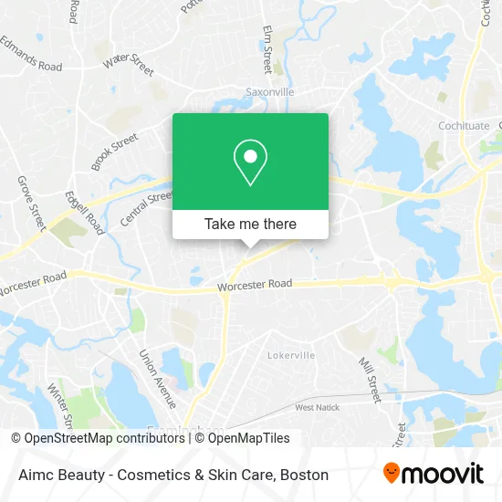 Aimc Beauty - Cosmetics & Skin Care map