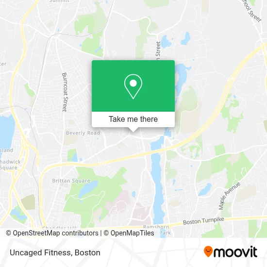 Uncaged Fitness map