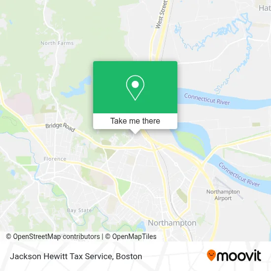 Jackson Hewitt Tax Service map