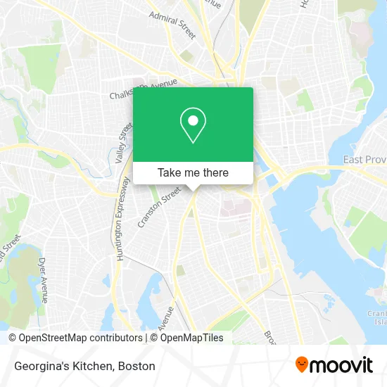 Georgina's Kitchen map