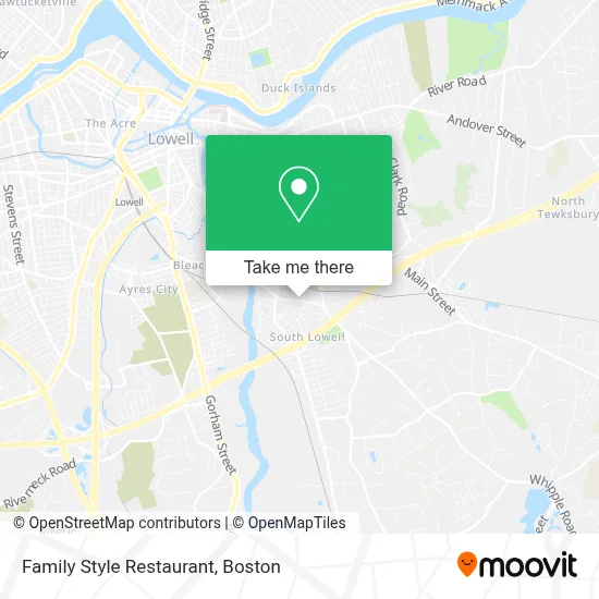 Family Style Restaurant map