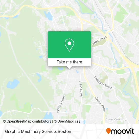 Graphic Machinery Service map
