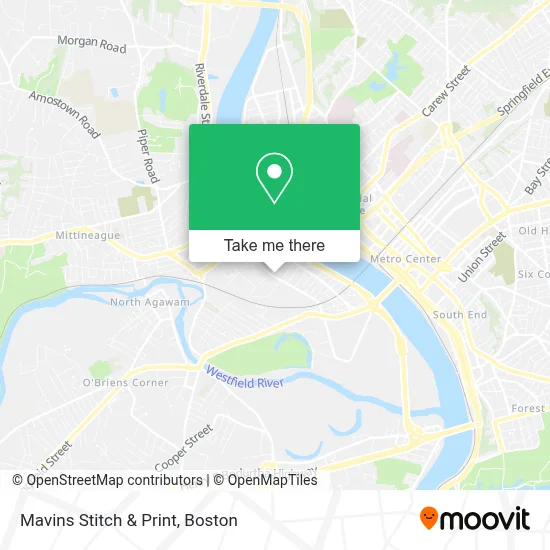 Mavins Stitch & Print map