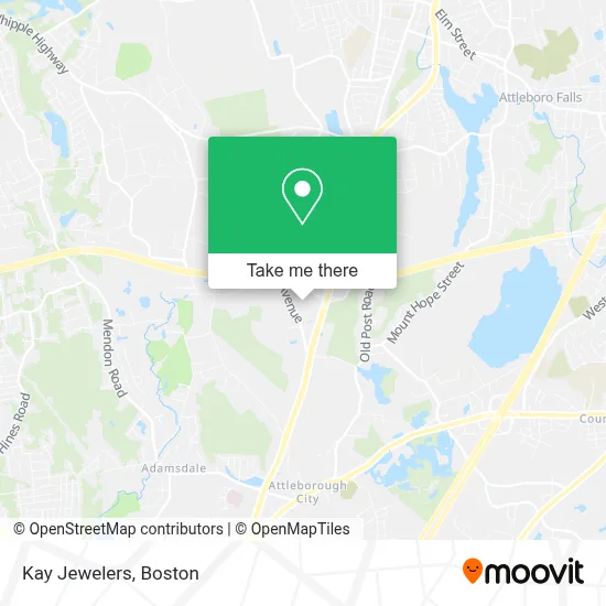 Kay Jewelers map