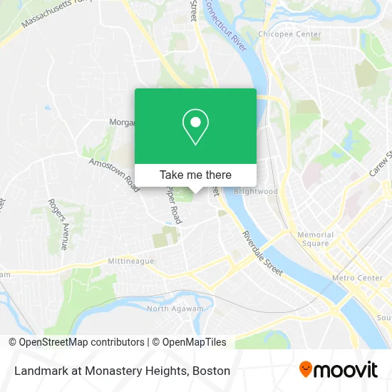 Landmark at Monastery Heights map
