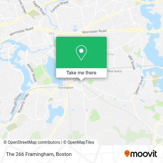 The 266 Framingham map