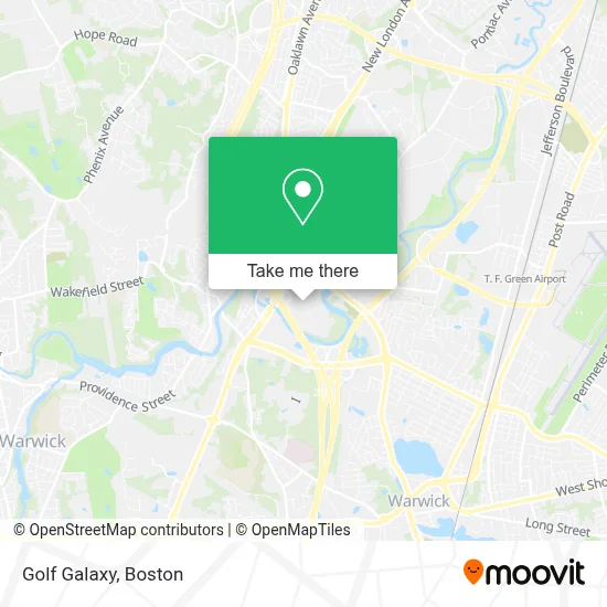 Golf Galaxy map