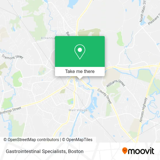 Gastrointestinal Specialists map