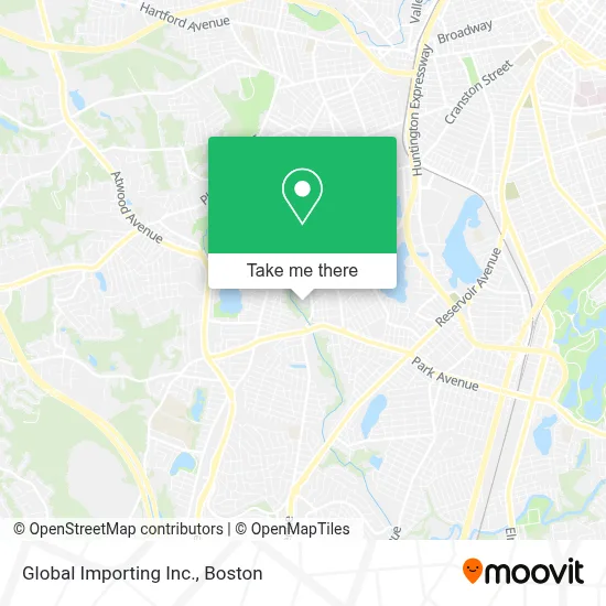 Global Importing Inc. map