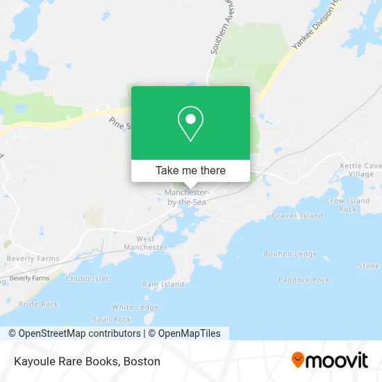 Kayoule Rare Books map