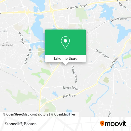 Stonecliff map
