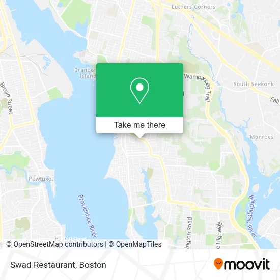 Swad Restaurant map
