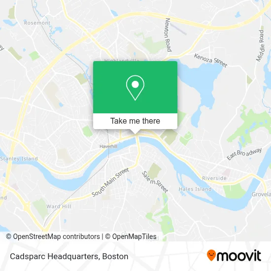 Cadsparc Headquarters map