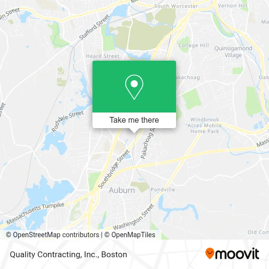 Quality Contracting, Inc. map