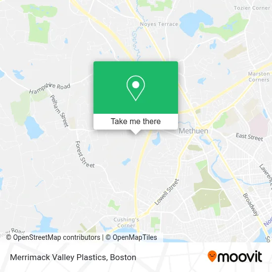 Merrimack Valley Plastics map