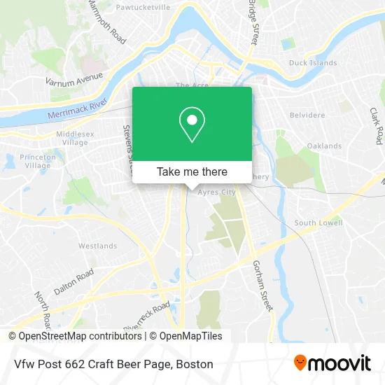 Vfw Post 662 Craft Beer Page map