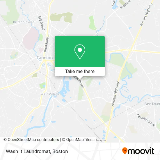 Wash It Laundromat map