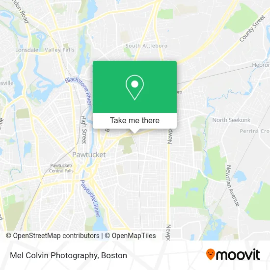 Mel Colvin Photography map
