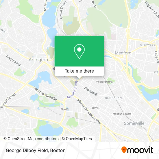 George Dilboy Field map