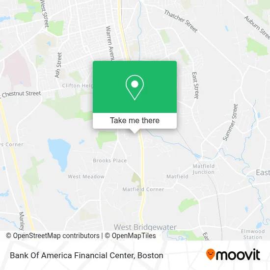 Bank Of America Financial Center map