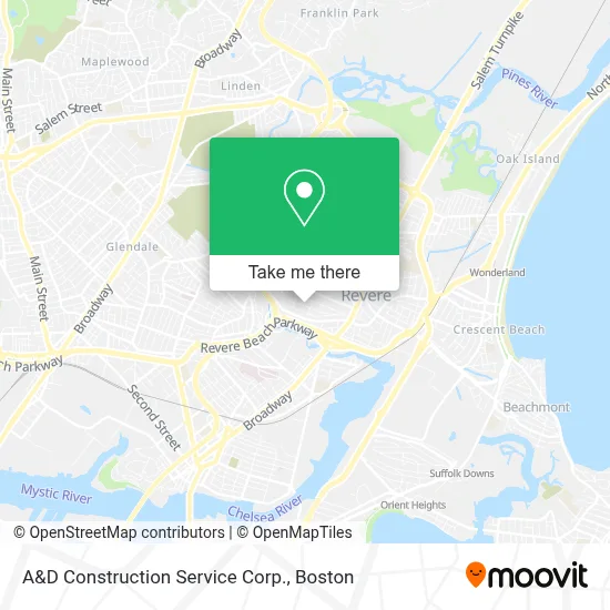 A&D Construction Service Corp. map