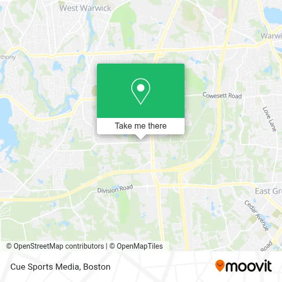 Cue Sports Media map