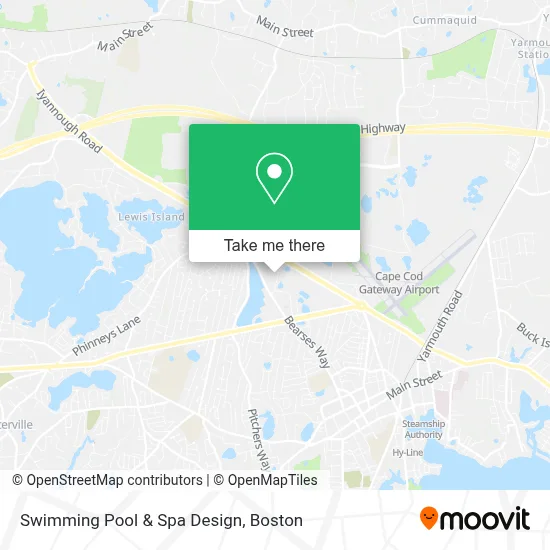 Swimming Pool & Spa Design map