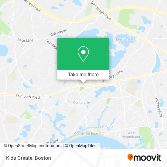 Kids Create map