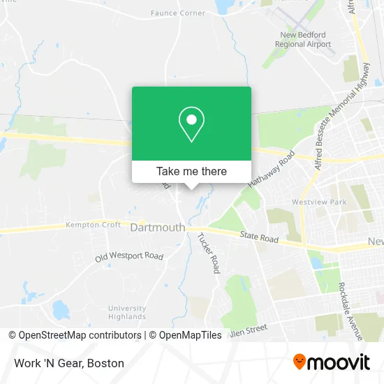 Work 'N Gear map