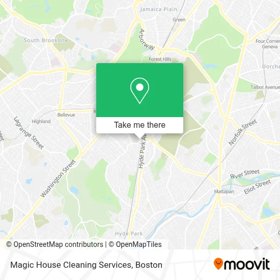 Magic House Cleaning Services map